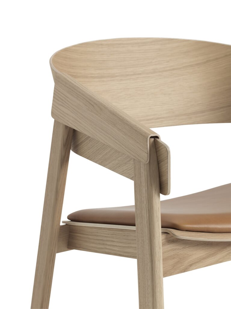 Cover Armchair Wood by Muuto