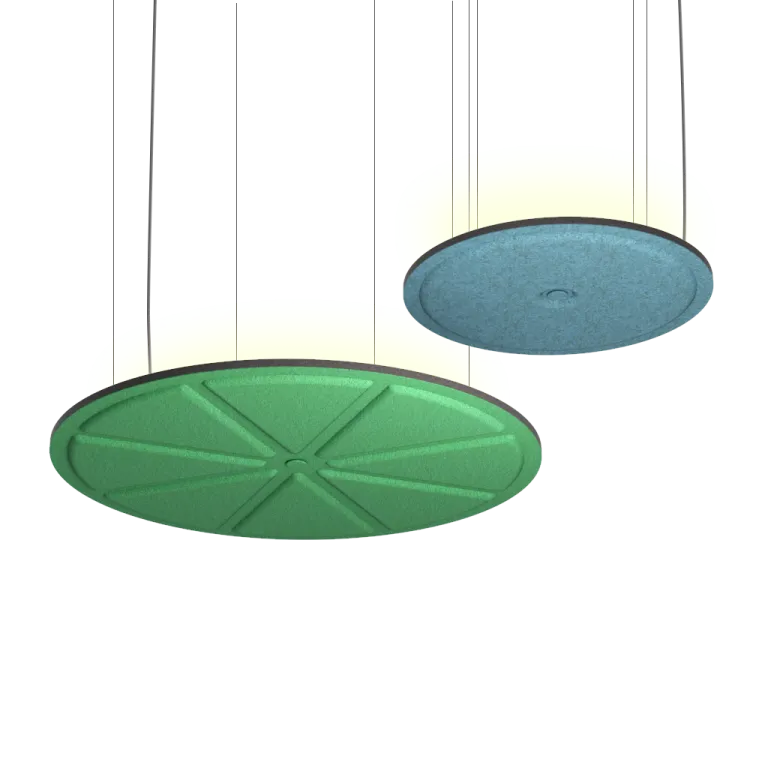 Waffle Pendant Uplit by Luxxbox