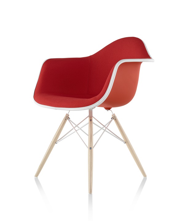 Eames Molded Plastic Chairs by Herman Miller