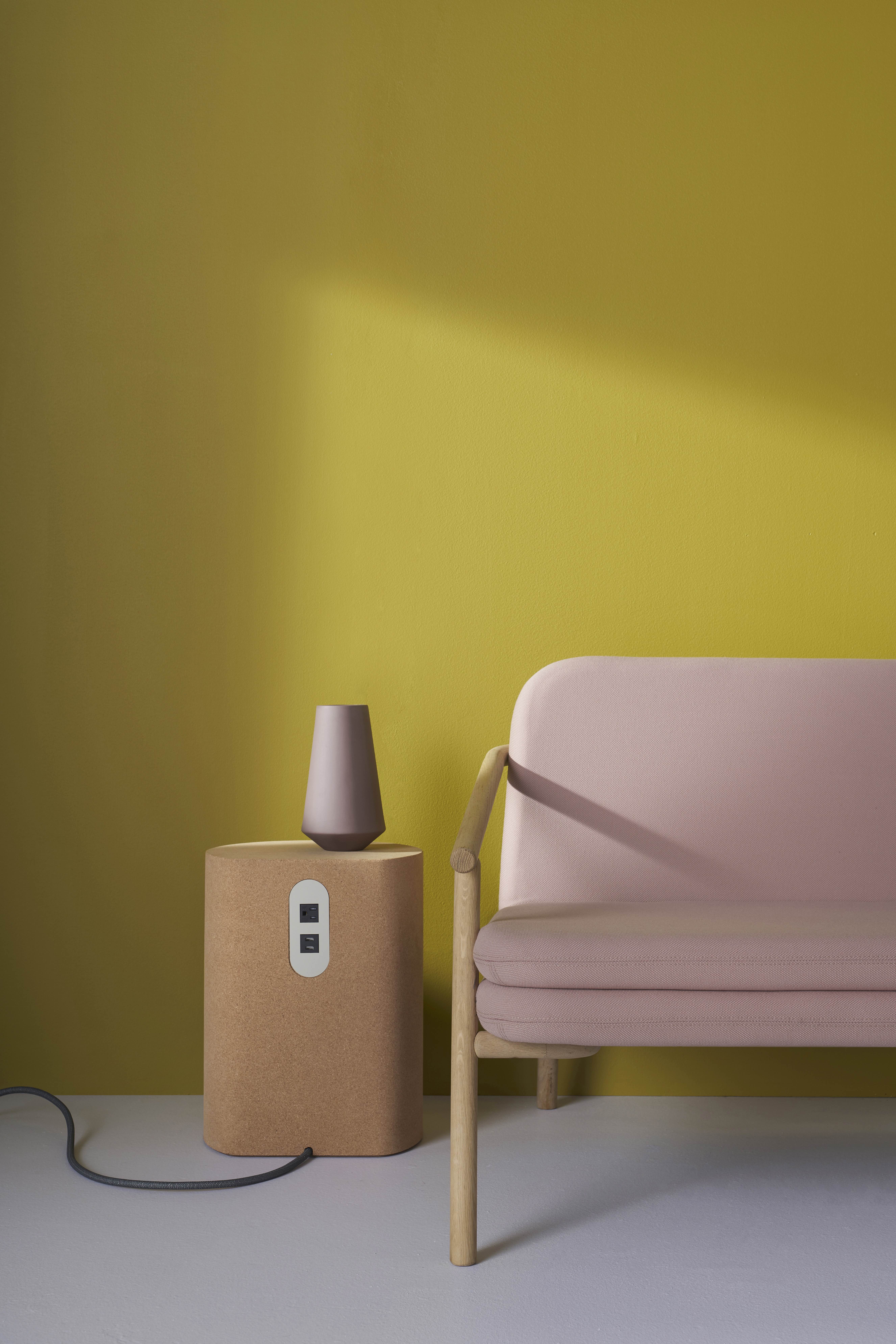 Phase Cork Table with Power by Hightower
