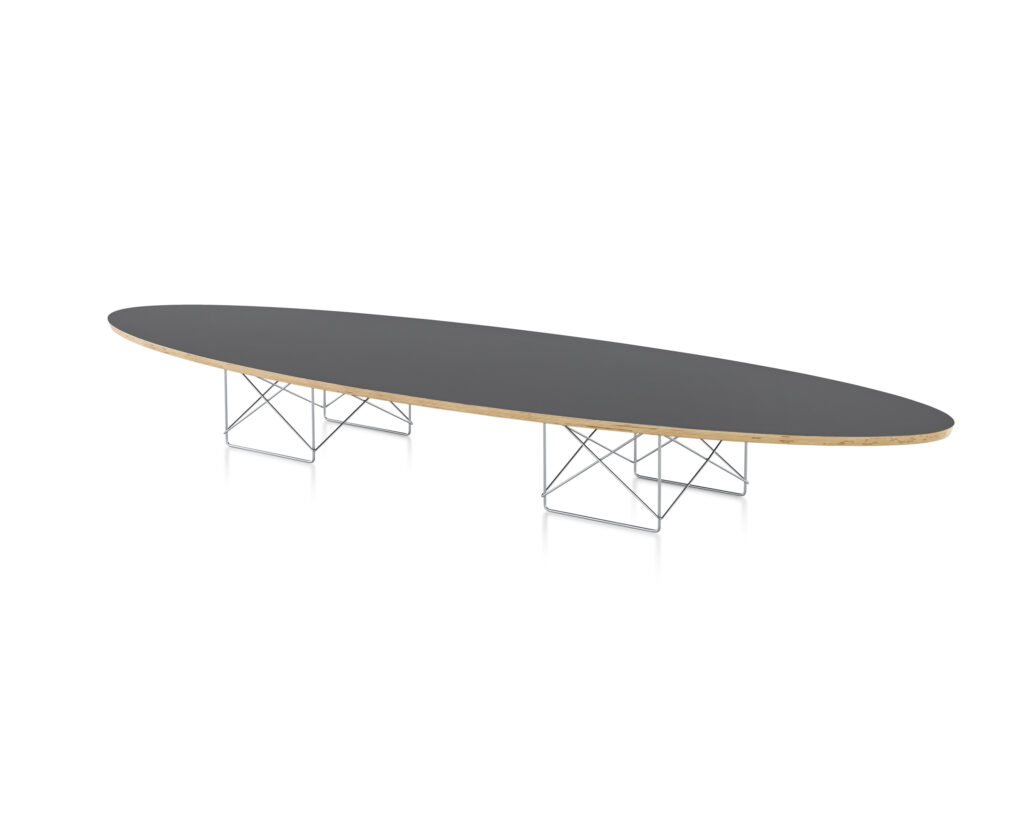 Eames Wire Base Elliptical Table by Herman Miller